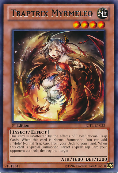 Traptrix Myrmeleo [JOTL-EN033] Rare Yu-Gi-Oh!