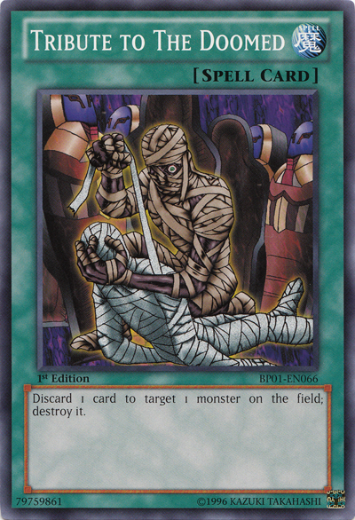 Tribute to the Doomed [BP01-EN066] Common Yu-Gi-Oh!