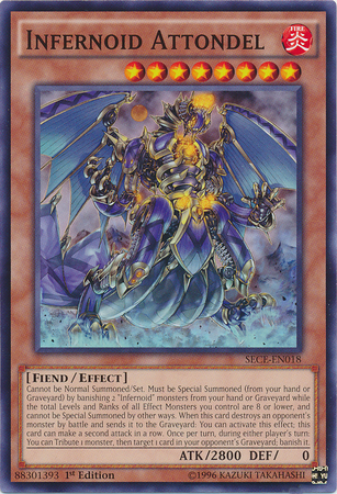 Infernoid Attondel [SECE-EN018] Common - Yugioh Cards For Your TCG Needs!