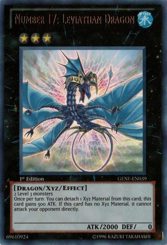 Number 17: Leviathan Dragon [GENF-EN039] Ultra Rare Yu-Gi-Oh!