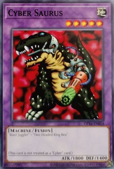 Cyber Saurus [OP16-EN014] Common Yu-Gi-Oh!