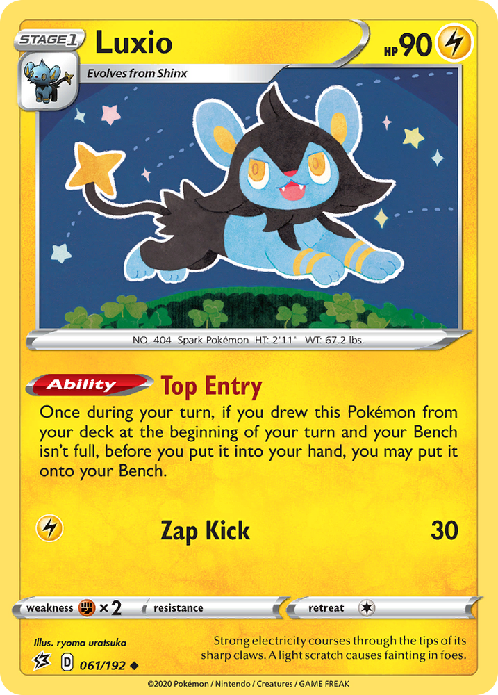 Luxio (061/192) [Sword & Shield: Rebel Clash] Pokémon