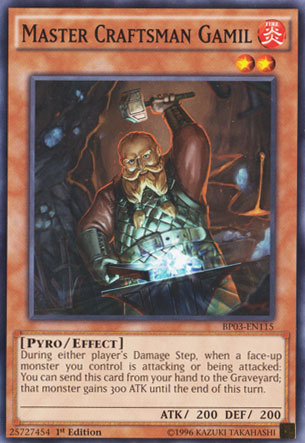 Master Craftsman Gamil [BP03-EN115] Common Yu-Gi-Oh!