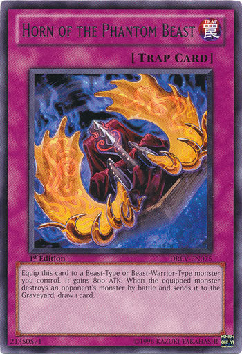 Horn of the Phantom Beast [DREV-EN075] Rare Yu-Gi-Oh!