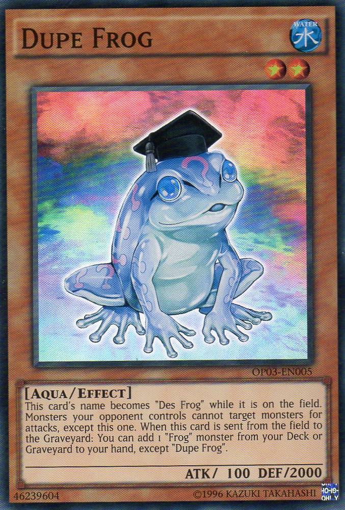 Dupe Frog [OP03-EN005] Super Rare Yu-Gi-Oh!