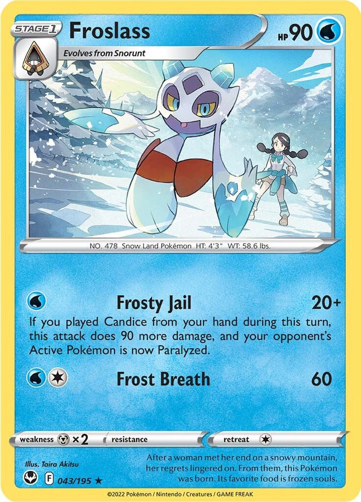 Froslass (043/195) [Sword & Shield: Silver Tempest] Pokémon