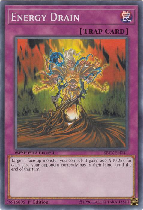 Energy Drain [SBTK-EN041] Common Yu-Gi-Oh!