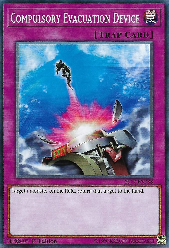 Compulsory Evacuation Device [YS17-EN038] Common Yu-Gi-Oh!