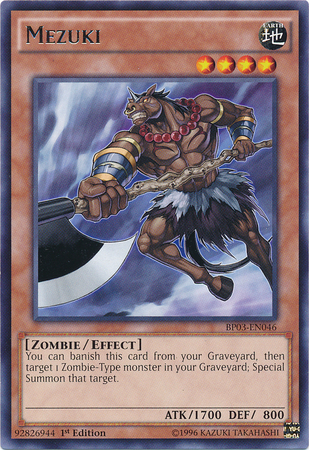 Mezuki [BP03-EN046] Rare Yu-Gi-Oh!