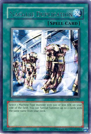 Machine Duplication [DR3-EN101] Rare Yu-Gi-Oh!
