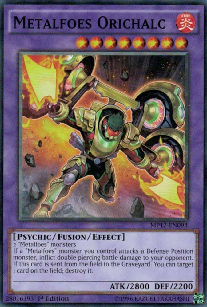 Metalfoes Orichalc [MP17-EN093] Common Yu-Gi-Oh!