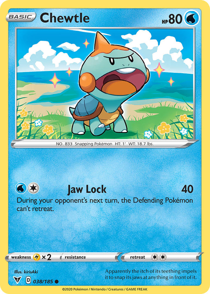Chewtle (038/185) [Sword & Shield: Vivid Voltage] Pokémon