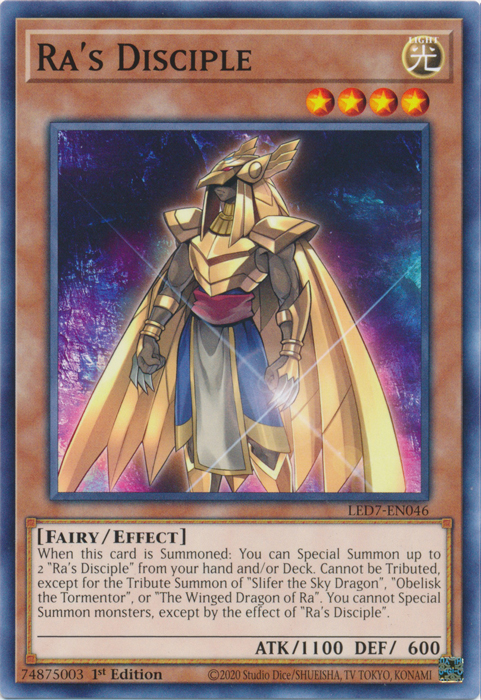 Ra's Disciple [LED7-EN046] Common Yu-Gi-Oh!