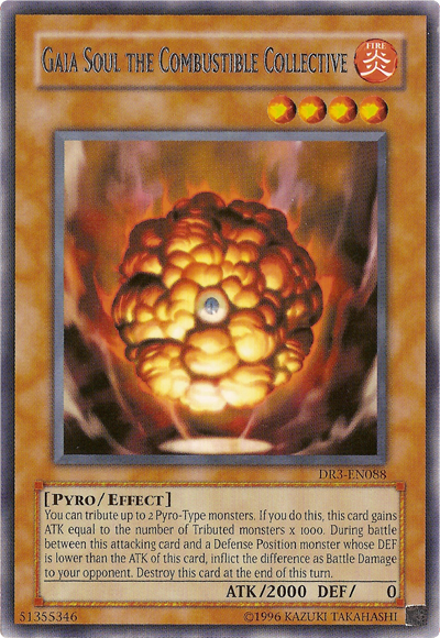 Gaia Soul the Combustible Collective [DR3-EN088] Rare Yu-Gi-Oh!