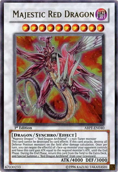 Majestic Red Dragon [ABPF-EN040] Ultra Rare Yu-Gi-Oh!