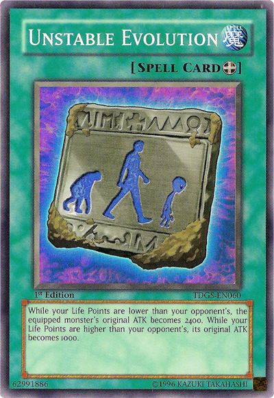 Unstable Evolution [TDGS-EN060] Super Rare Yu-Gi-Oh!