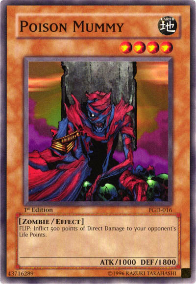 Poison Mummy [PGD-016] Common Yu-Gi-Oh!
