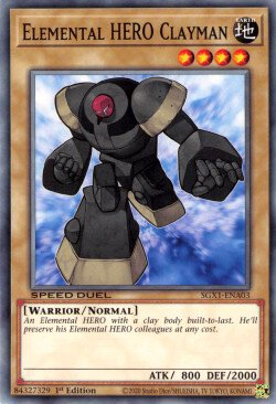 Elemental HERO Clayman [SGX1-ENA03] Common Yu-Gi-Oh!