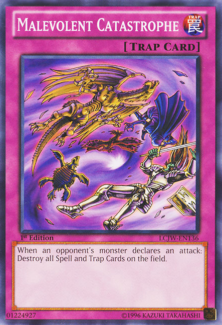 Malevolent Catastrophe [LCJW-EN136] Common Yu-Gi-Oh!