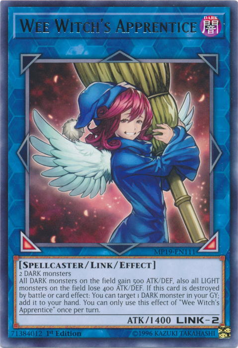 Wee Witch's Apprentice [MP19-EN111] Rare Yu-Gi-Oh!