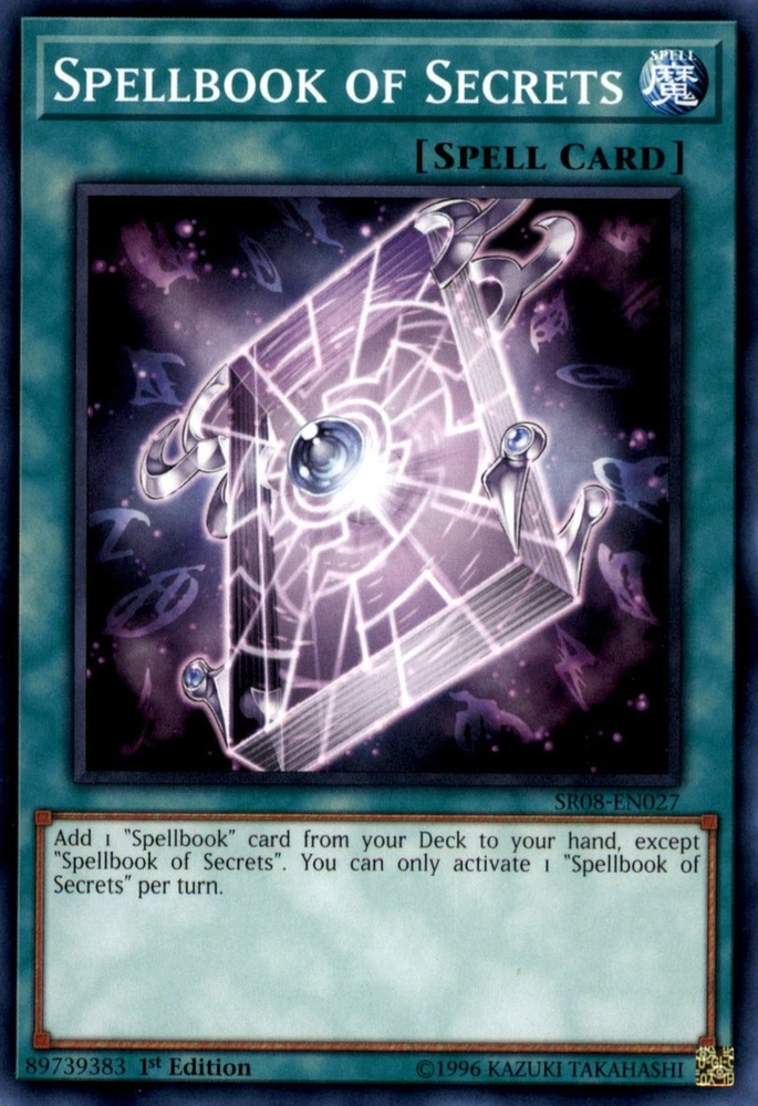Spellbook of Secrets [SR08-EN027] Common Yu-Gi-Oh!