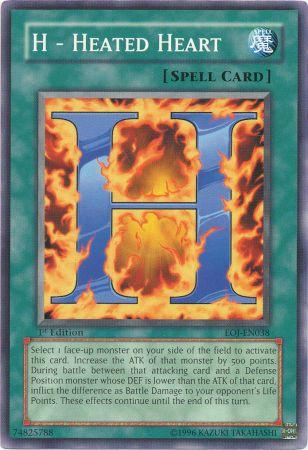 H - Heated Heart [EOJ-EN038] Common Yu-Gi-Oh!
