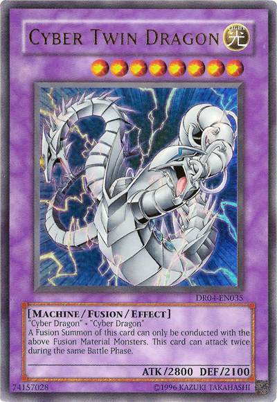 Cyber Twin Dragon [DR04-EN035] Ultra Rare Yu-Gi-Oh!