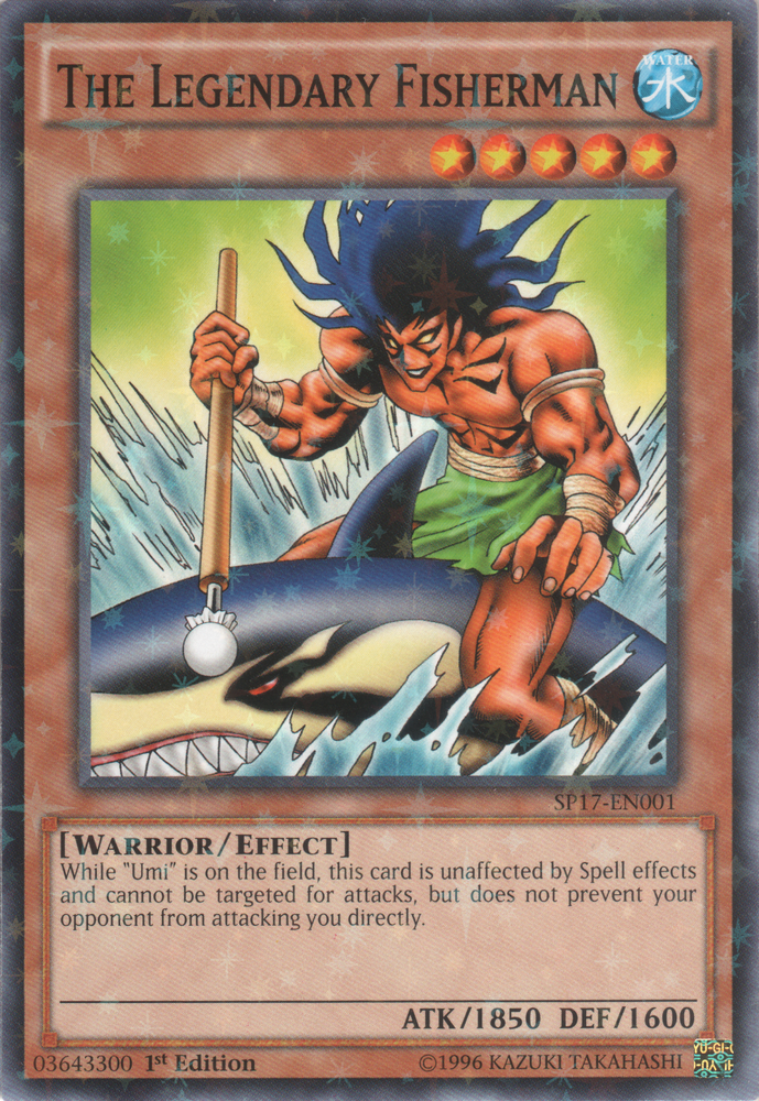 The Legendary Fisherman [SP17-EN001] Starfoil Rare Yu-Gi-Oh!