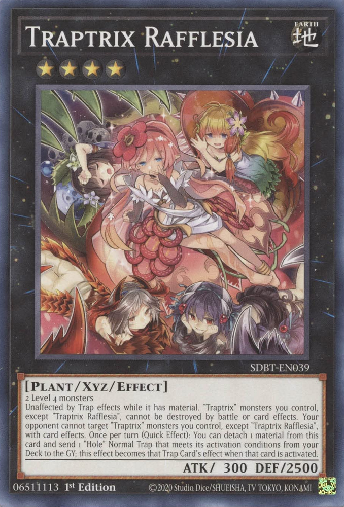Traptrix Rafflesia [SDBT-EN039] Common Yu-Gi-Oh!