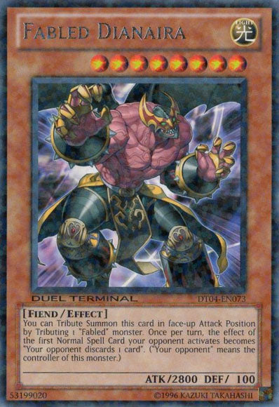 Fabled Dianaira [DT04-EN073] Rare Yu-Gi-Oh!