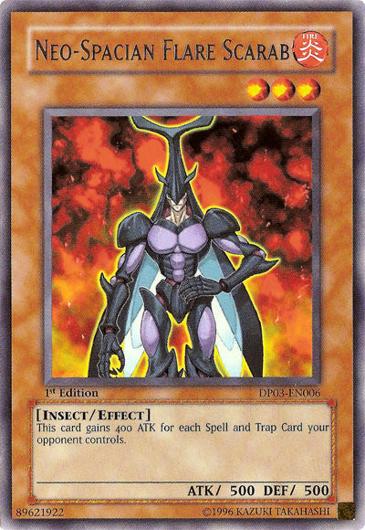 Neo-Spacian Flare Scarab [DP03-EN006] Rare Yu-Gi-Oh!