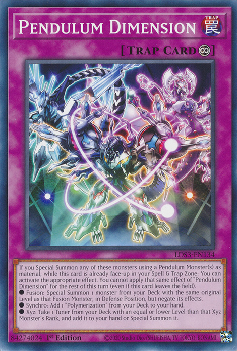Pendulum Dimension [LDS3-EN134] Common Yu-Gi-Oh!