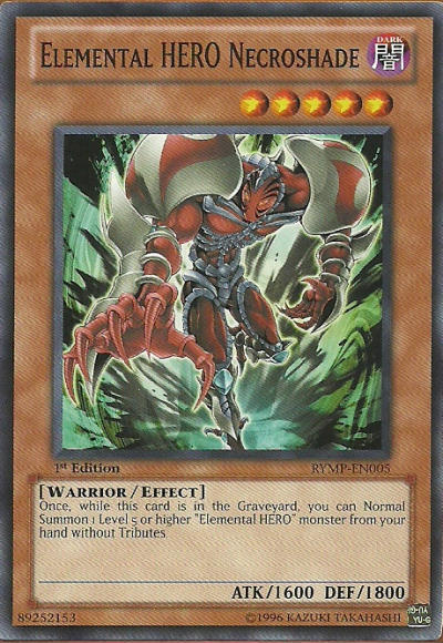 Elemental HERO Necroshade [RYMP-EN005] Common Yu-Gi-Oh!