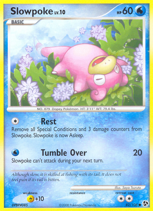 Slowpoke (82/106) [Diamond & Pearl: Great Encounters] Pokémon