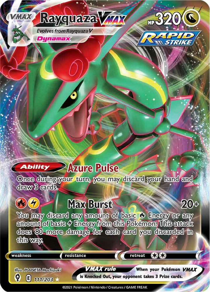 Rayquaza VMAX (111/203) [Sword & Shield: Evolving Skies] Pokémon