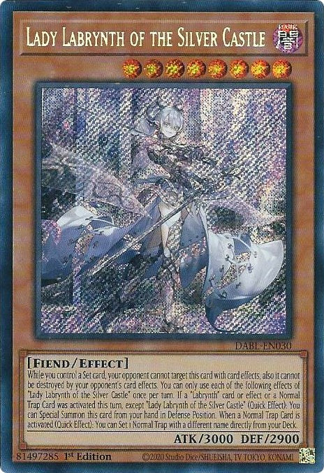 Lady Labrynth of the Silver Castle [DABL-EN030] Secret Rare Yu-Gi-Oh!