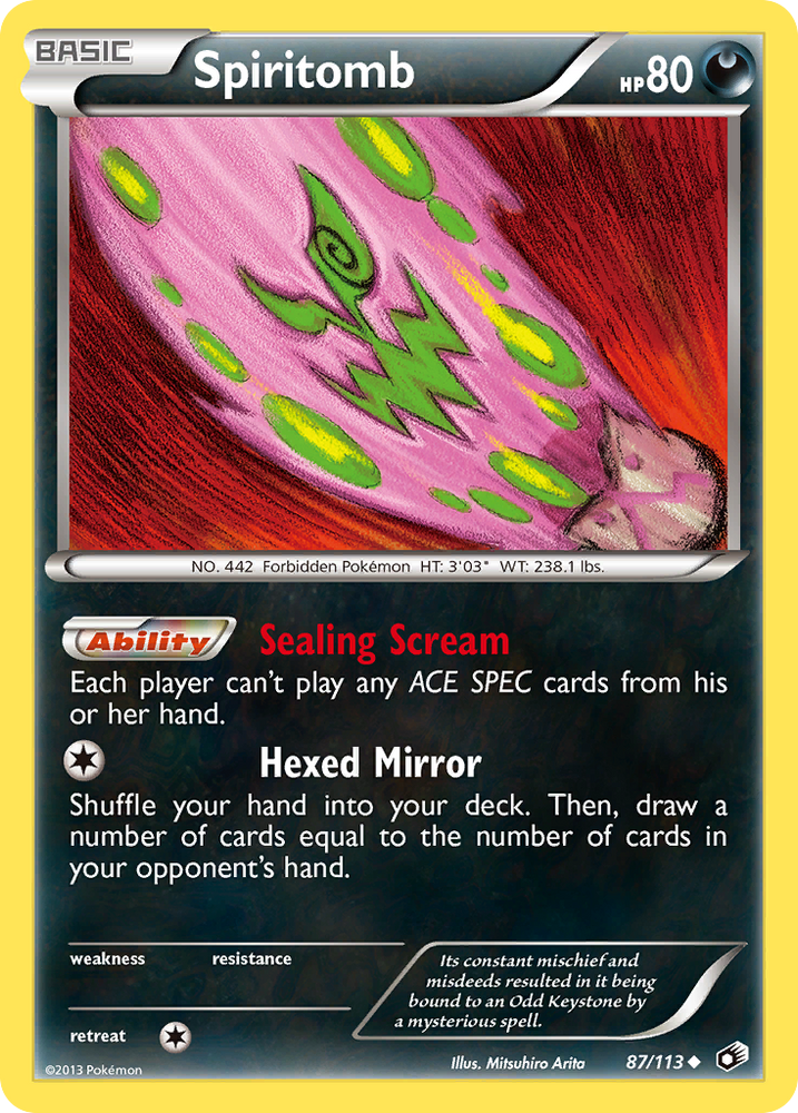 Spiritomb (87/113) [Black & White: Legendary Treasures] Pokémon