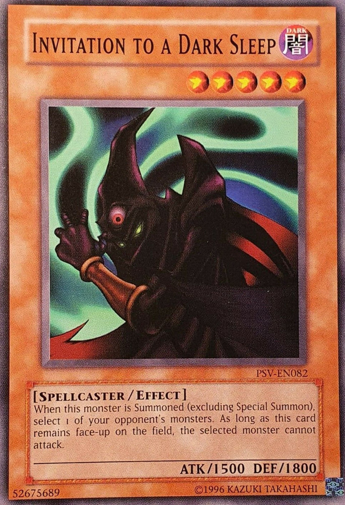 Invitation to a Dark Sleep [PSV-EN082] Common Yu-Gi-Oh!