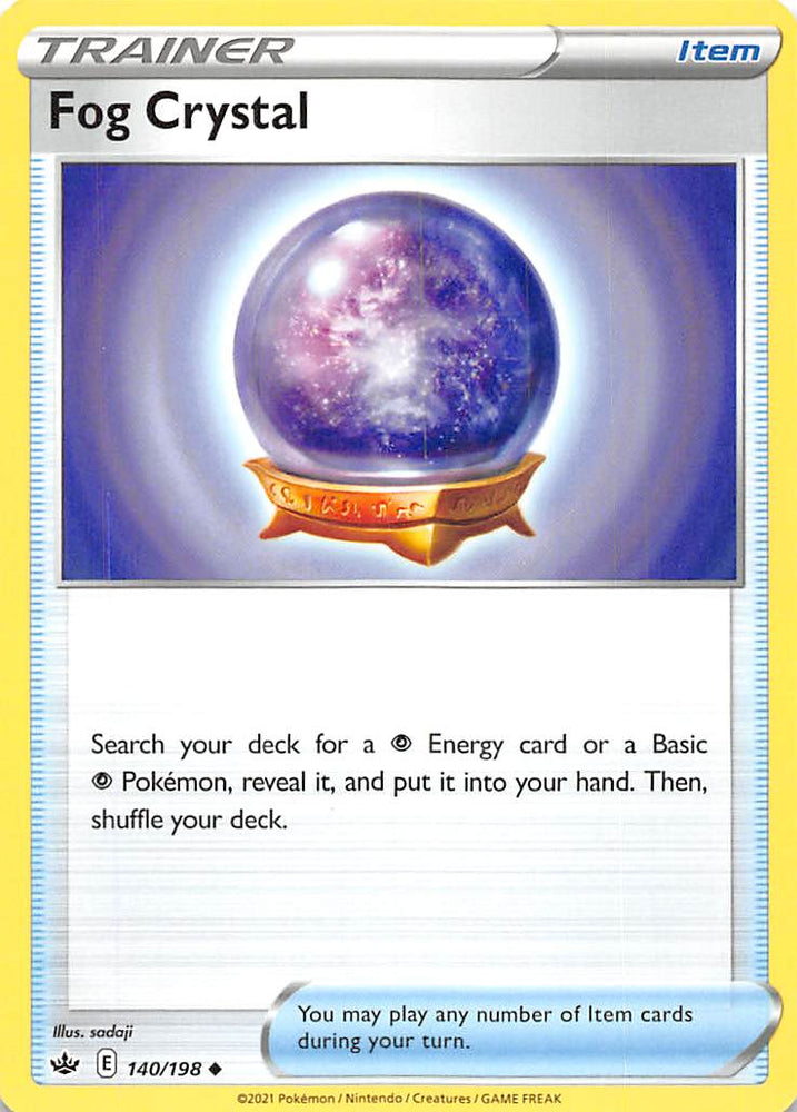 Fog Crystal (140/198) [Sword & Shield: Chilling Reign] Pokémon