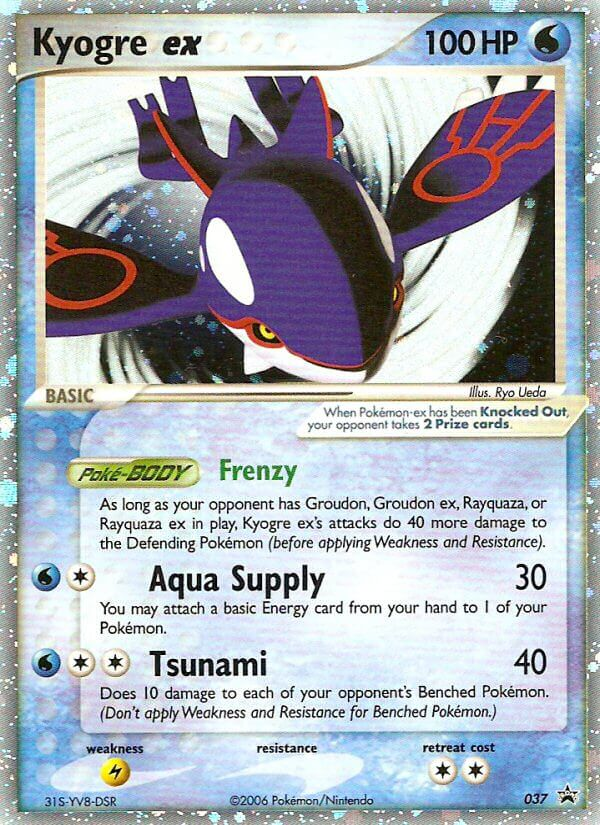Kyogre ex (037) [Nintendo: Black Star Promos] Pokémon