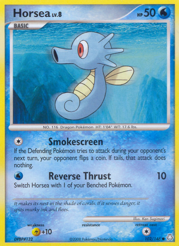 Horsea (102/146) [Diamond & Pearl: Legends Awakened] Pokémon