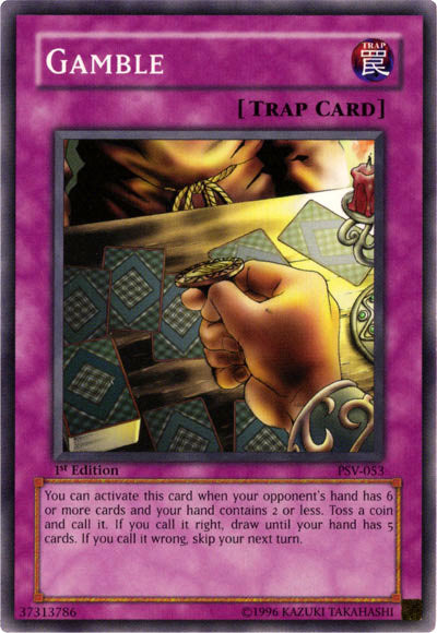 Gamble [PSV-053] Common Yu-Gi-Oh!