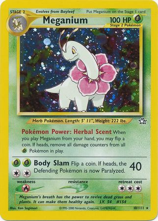 Meganium (10/111) [Neo Genesis Unlimited] Pokémon