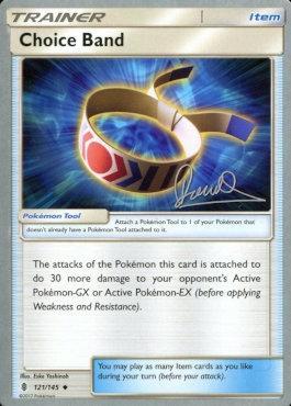 Choice Band (121/145) (Infinite Force - Diego Cassiraga) [World Championships 2017] Pokémon