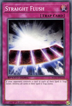 Straight Flush [SGX1-ENG18] Common Yu-Gi-Oh!