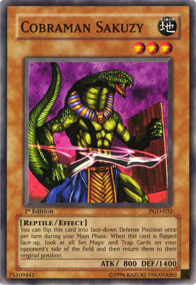 Cobraman Sakuzy [PGD-032] Common Yu-Gi-Oh!