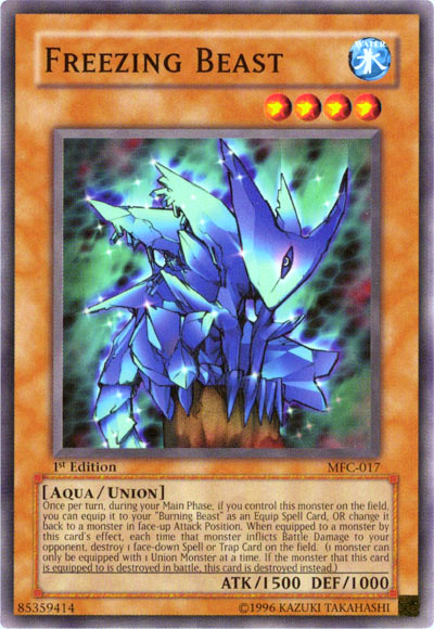 Freezing Beast [MFC-017] Common Yu-Gi-Oh!