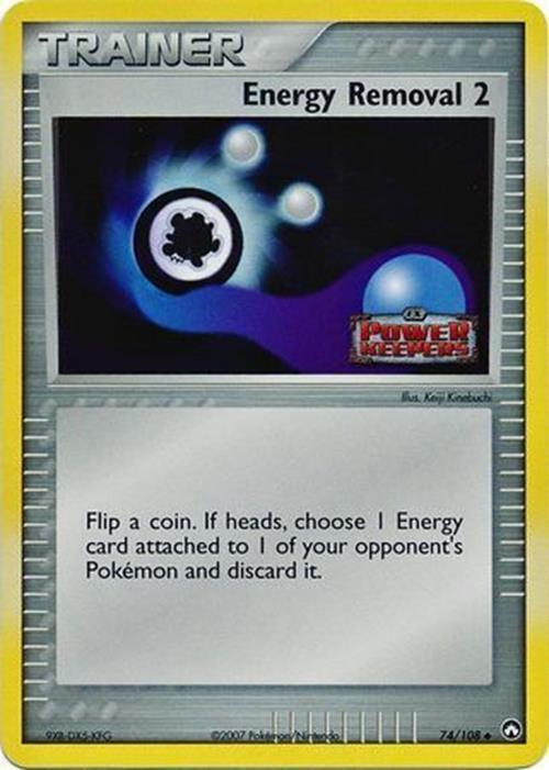 Energy Removal 2 (74/108) (Stamped) [EX: Power Keepers] Pokémon