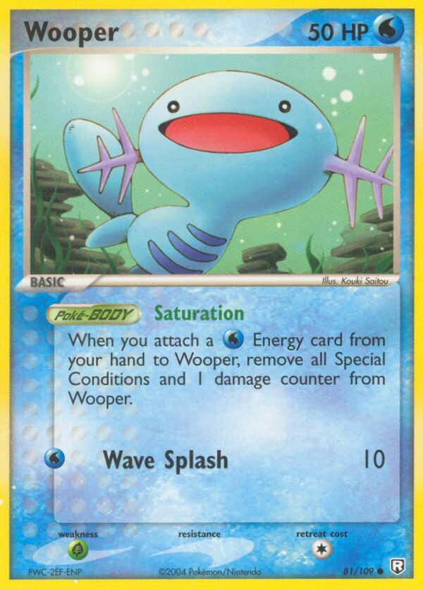 Wooper (81/109) [EX: Team Rocket Returns] Pokémon
