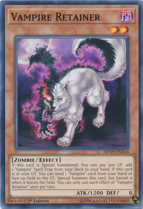 Vampire Retainer [MP19-EN234] Common Yu-Gi-Oh!